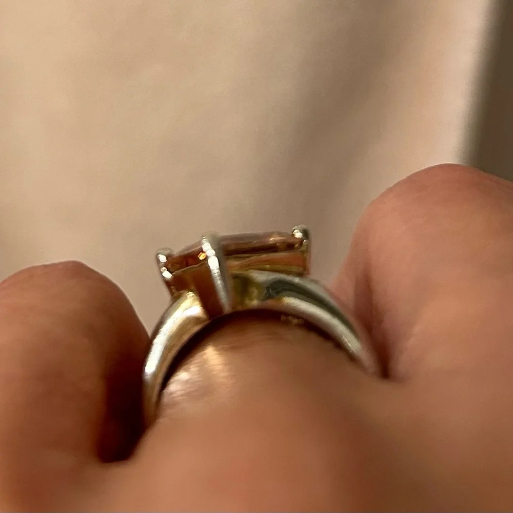 Citrine ring - Picture 4 of 12